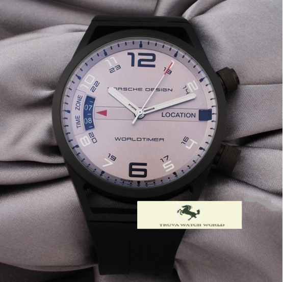HK782 PORSCHE DESİNG WORLD TİMER PVD KASA